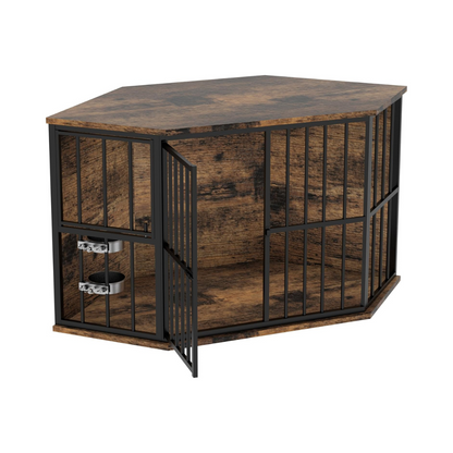 Neha Large Corner Dog Crates Furniture