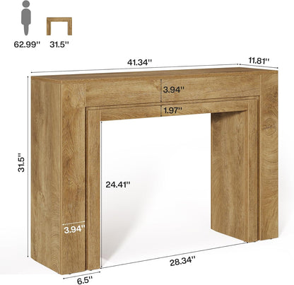 41.3-Inch Farmhouse Console Table - Canva Home