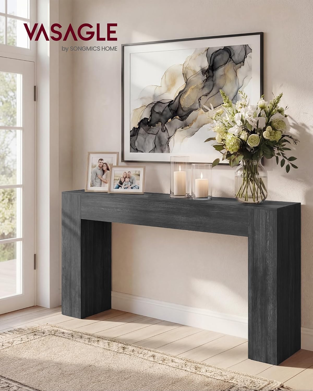 63" Farmhouse Console Table
