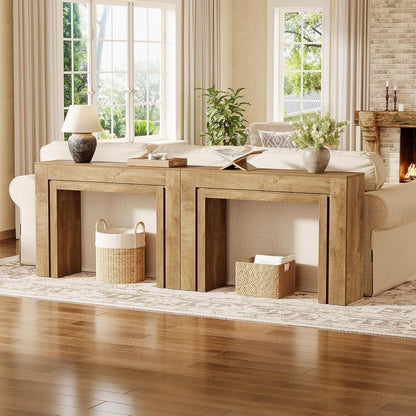 41.3-Inch Farmhouse Console Table - Canva Home