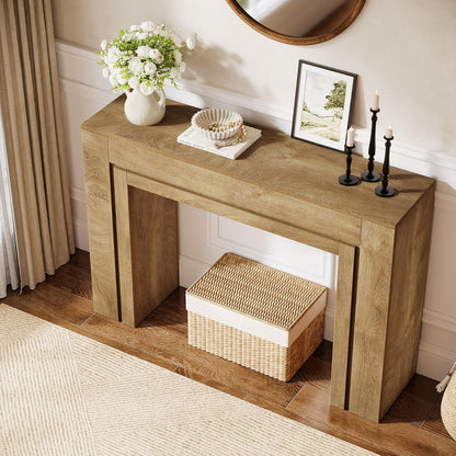 41.3-Inch Farmhouse Console Table - Canva Home