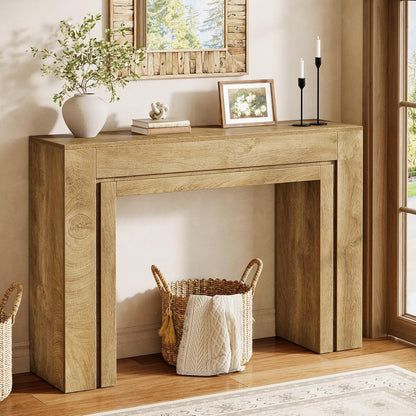 41.3-Inch Farmhouse Console Table - Canva Home