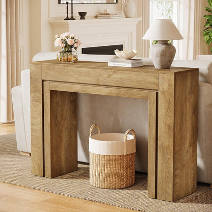 41.3-Inch Farmhouse Console Table - Canva Home