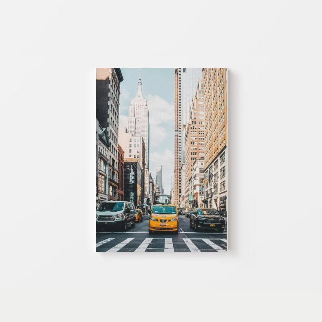 New York Taxy Canvas