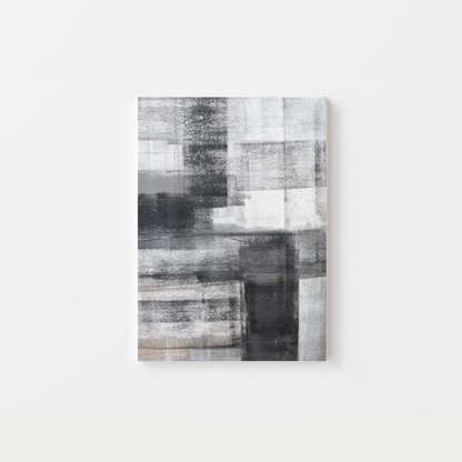 Abstract Grey Canvas