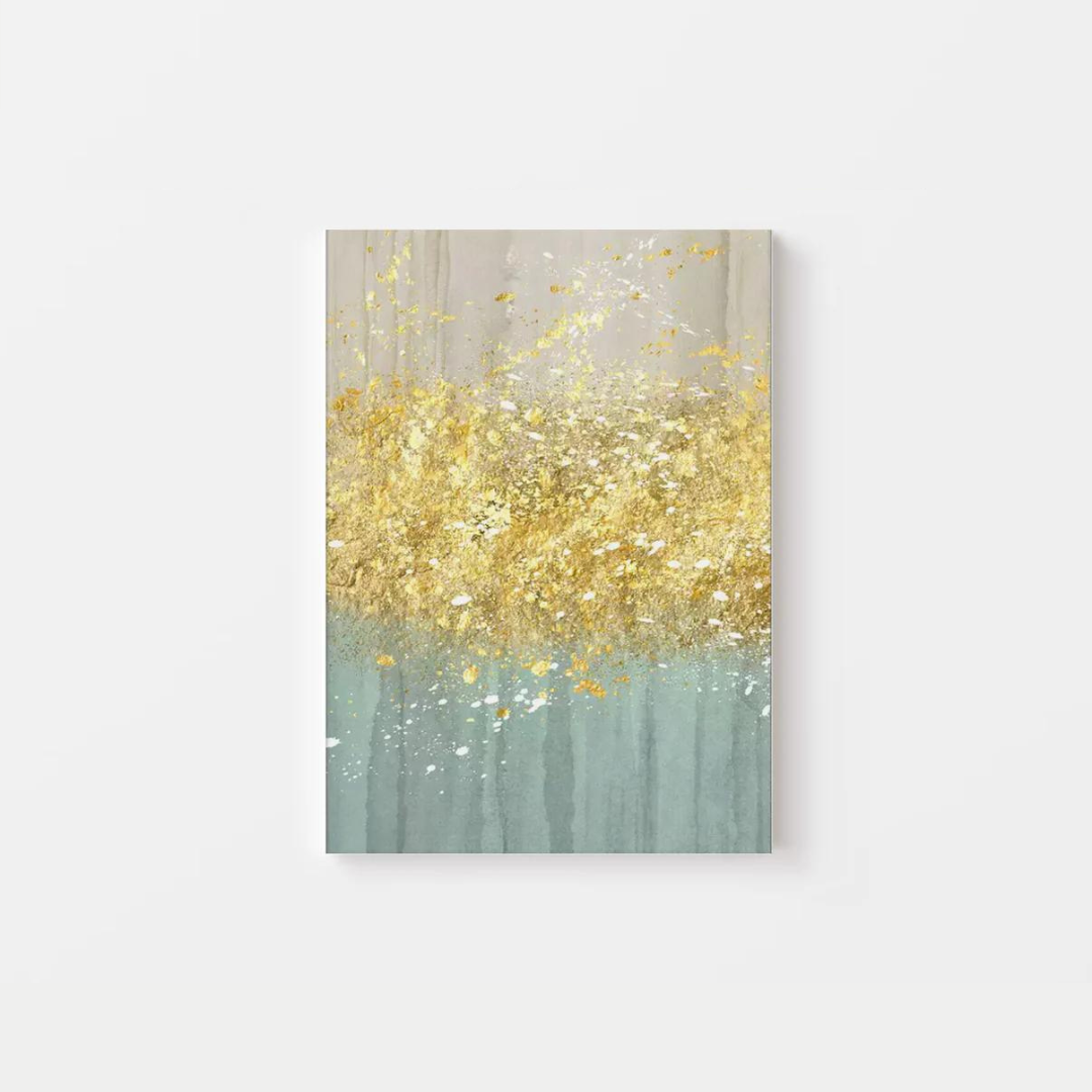 Golden Sparkles Canvas