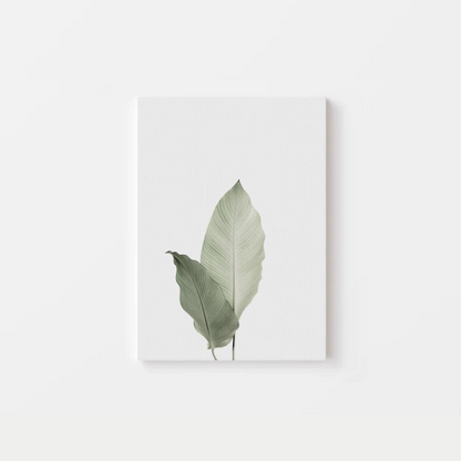 Tropical Banana Leaf Canvas