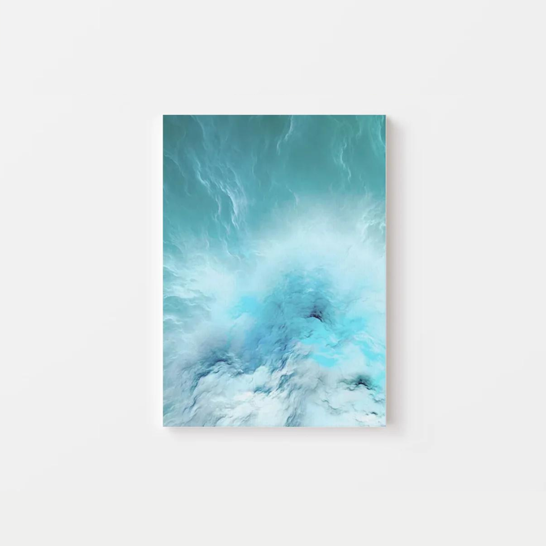 Abstract Waves Canvas