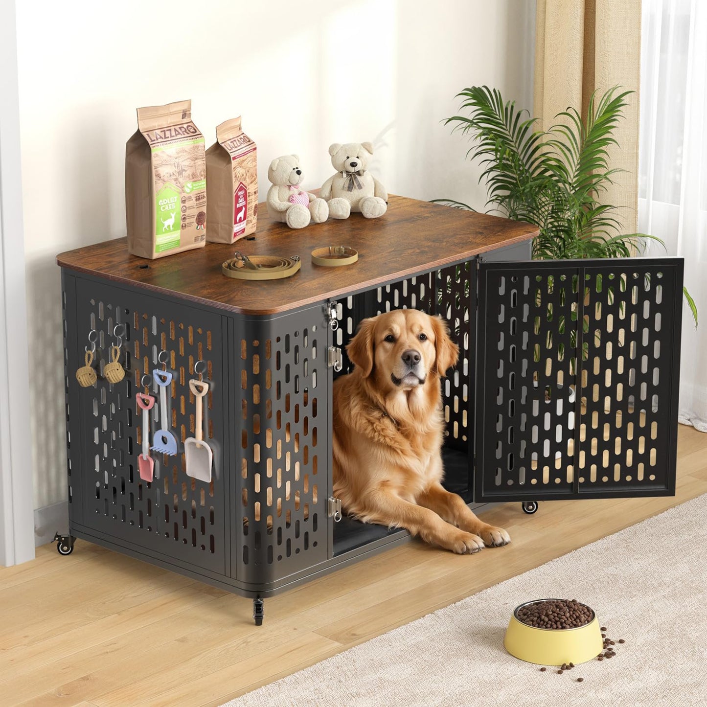 Kian Heavy Duty Large Dog Crates Furniture