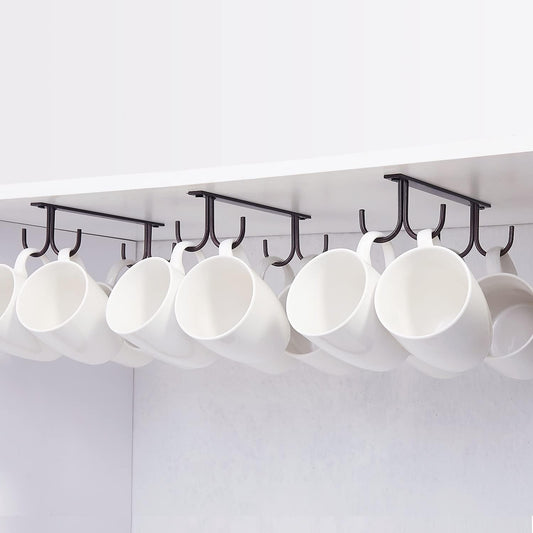 Sable FOMANSH Under-Cabinet Mug Rack (12 Hooks)