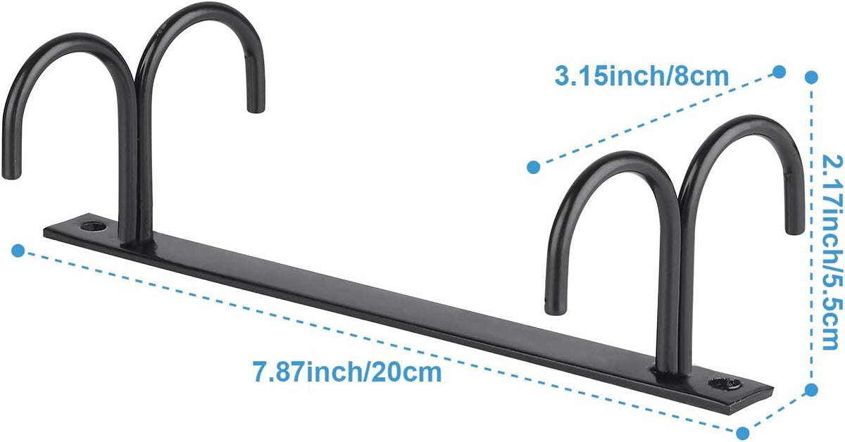 Sable FOMANSH Under-Cabinet Mug Rack (12 Hooks)