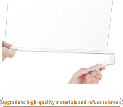 Indie Acrylic Closet Shelf Dividers 6-Pack