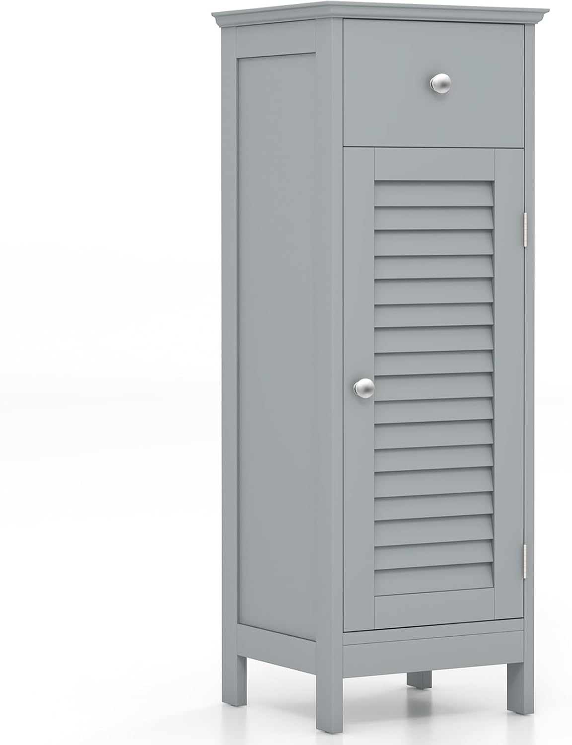 Talulah Slim Bathroom Floor Cabinet with Drawer