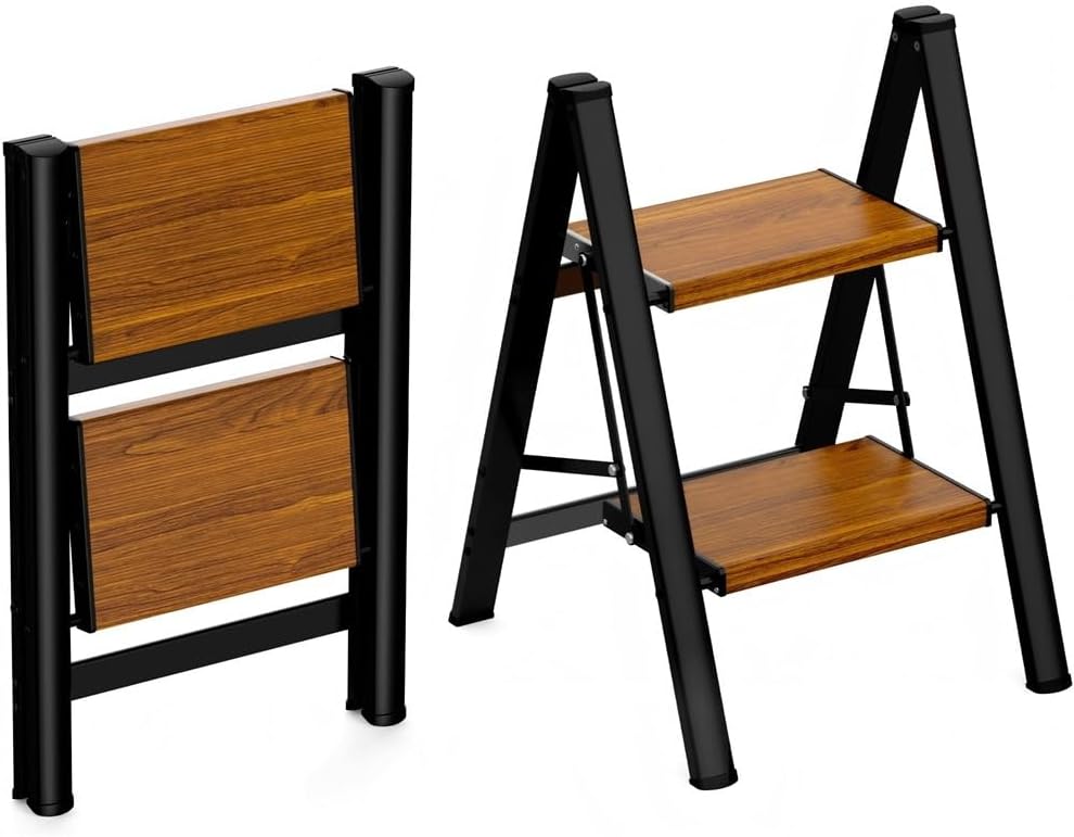 Gemma 2-Step Folding Aluminum Step Stool