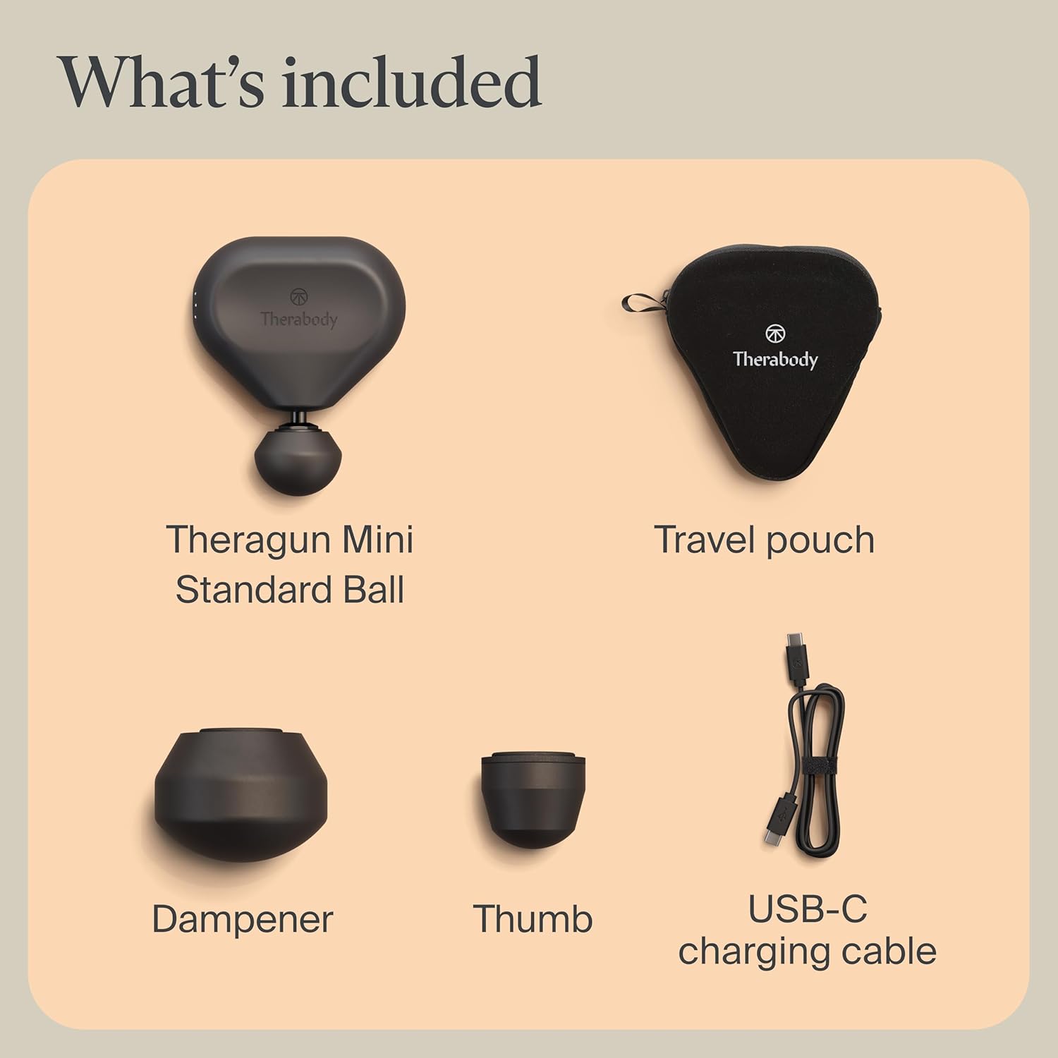 Theragun Mini - Ultra-Portable Massage Gun and Travel - Canva Home