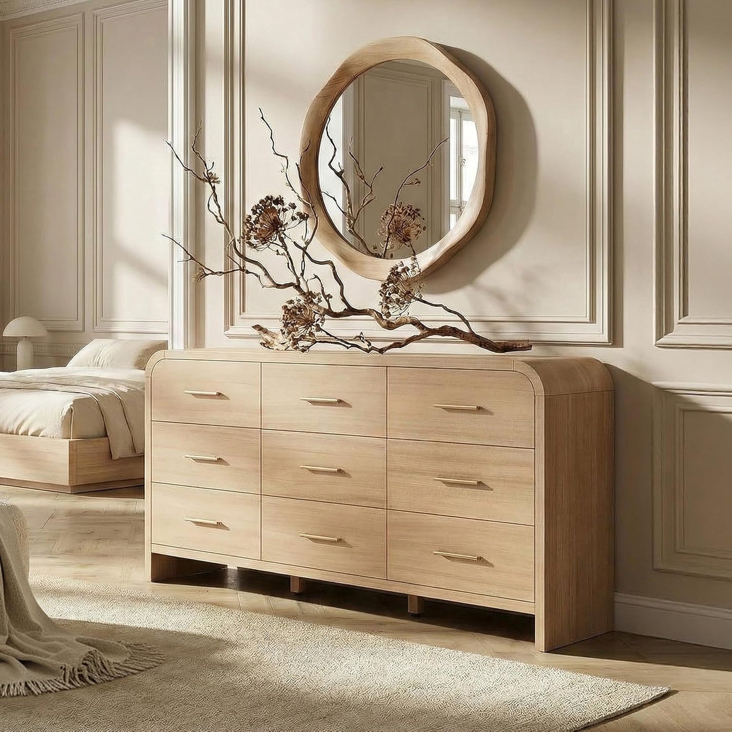 Modern 9-Drawer Dresser - Canva Home