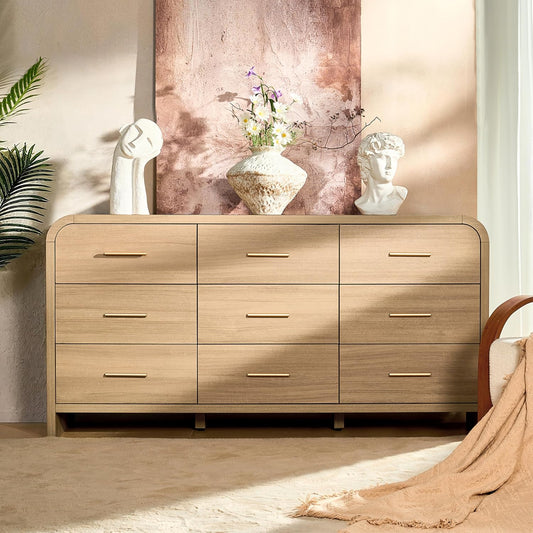 Modern 9-Drawer Dresser - Canva Home
