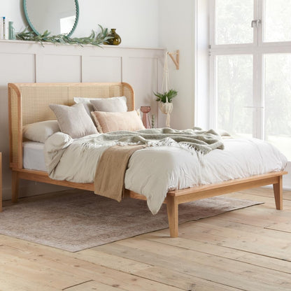 Jamal Rattan Bed Frame
