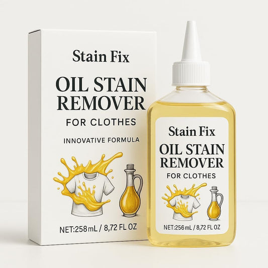 Instant Oil & Grease Stain Remover For Clothes (8.72oz)