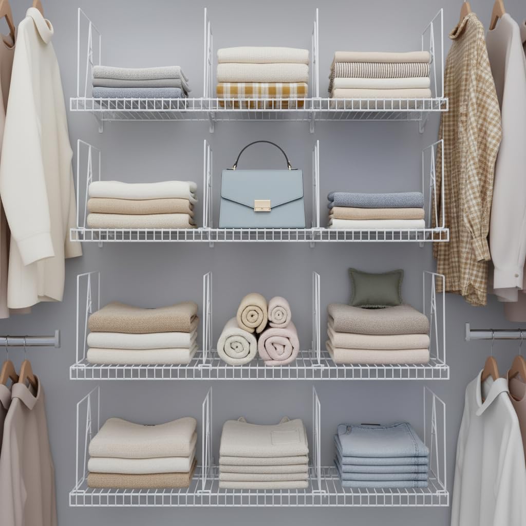 Helena Wire Shelf Dividers (8-Pack)