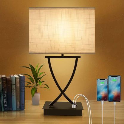 Linen Table Lamp