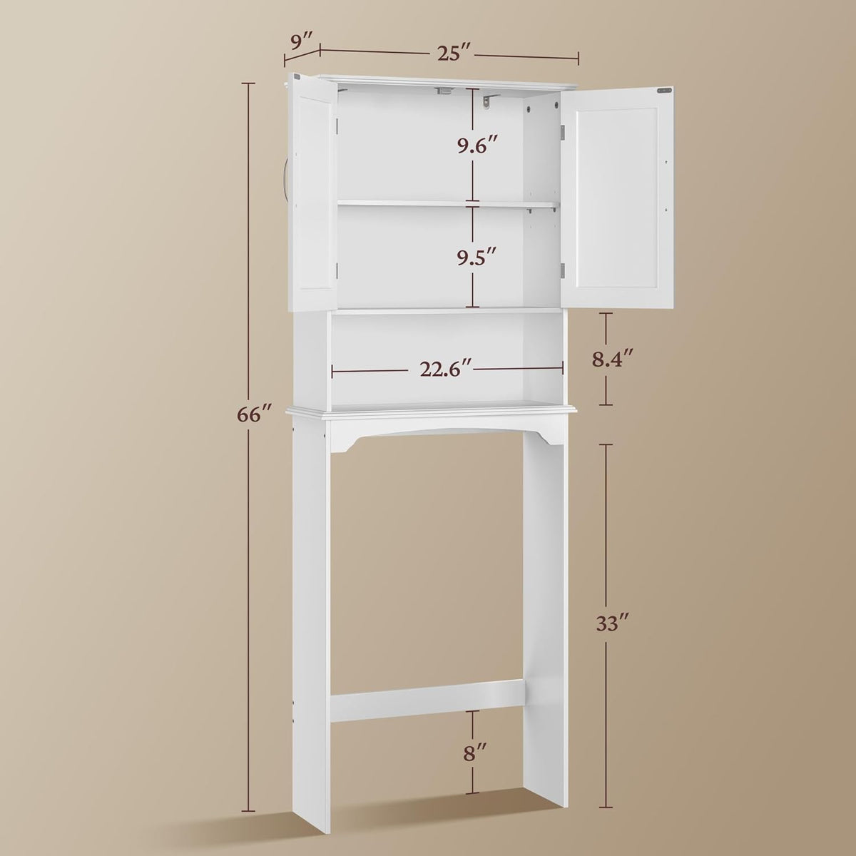 Freya Over the Toilet Storage Cabinet