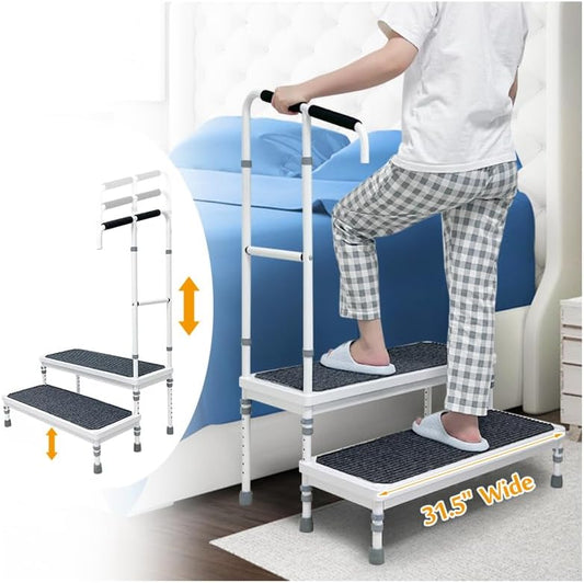 31.5" Elderly Bedside Step Stool