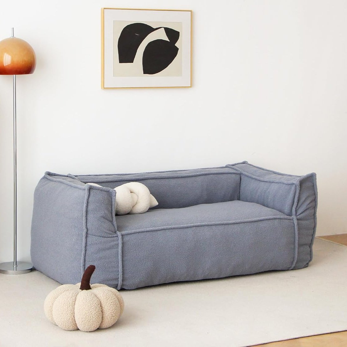 Bray Bean Bag Loveseat Sofa Couch