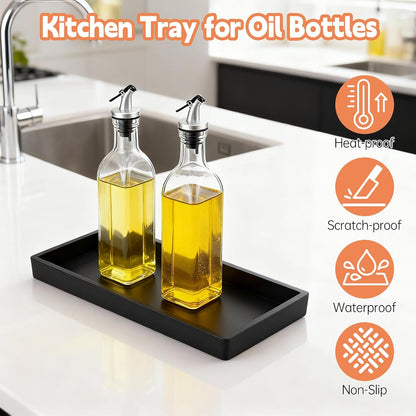 Nia Soft Silicone Oil Bottle Kitchen Tray