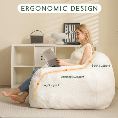 Naima Giant Bean Bag Sofa Couch