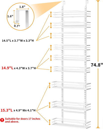 Kora 9-Tier Over-the-Door Pantry Organizer