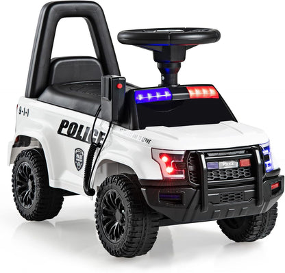 6V Kids Ride-On Police Car - Canva Home