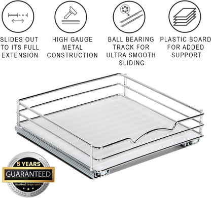 Juno 10-Inch Pull-Out Cabinet Spice Rack