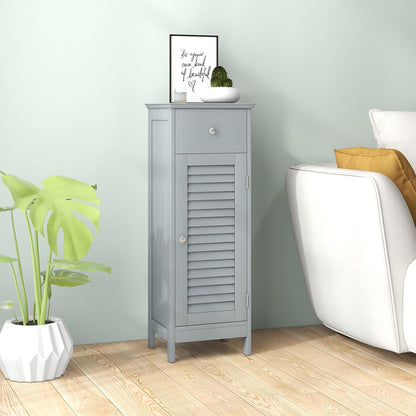 Talulah Slim Bathroom Floor Cabinet with Drawer