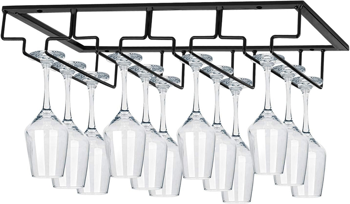 Olive Under-Cabinet Wine Stemware Rack