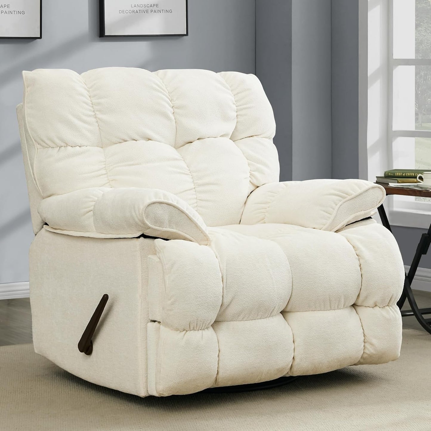 Nolan Oversized Wide Recliner Chair