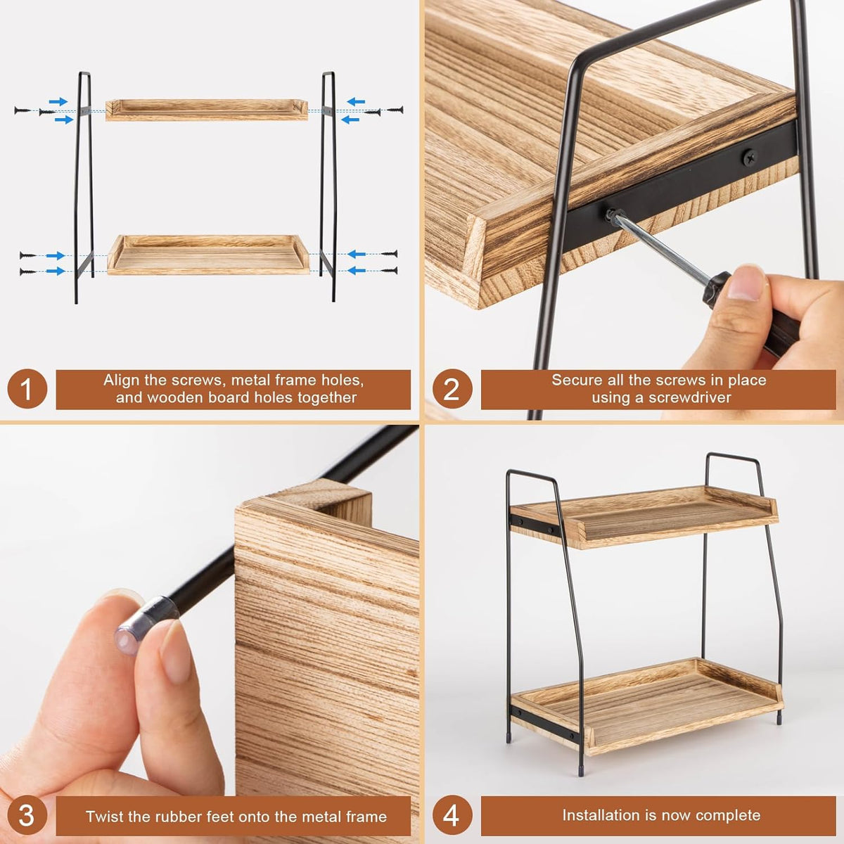 Beatrix 2-Tier Coffee Station Organizer