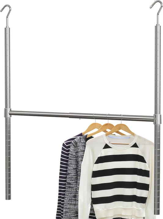 June Adjustable Hanging Closet Rod