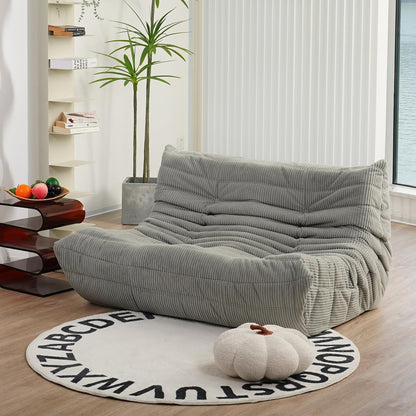 Hull Bean Bag Loveseat Sofa Couch