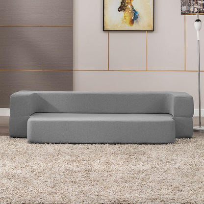 Modern Straight Queen Convertible Futon Sofa Bed