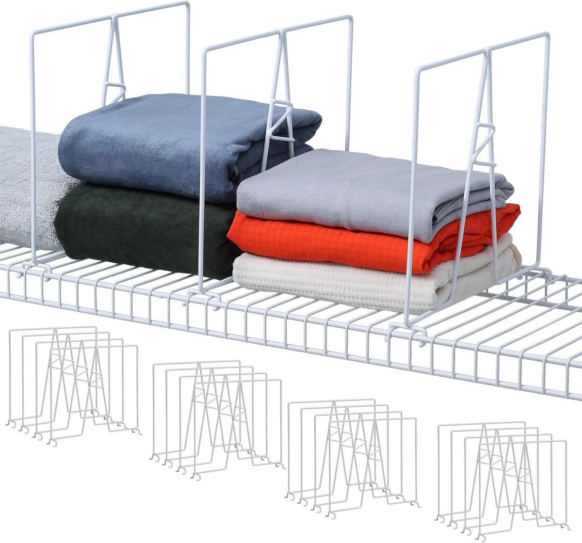 Helena Wire Shelf Dividers (8-Pack)