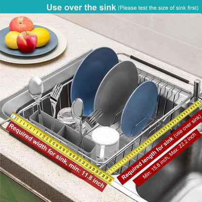 Cami Expandable Over-Sink Dish Drying Rack