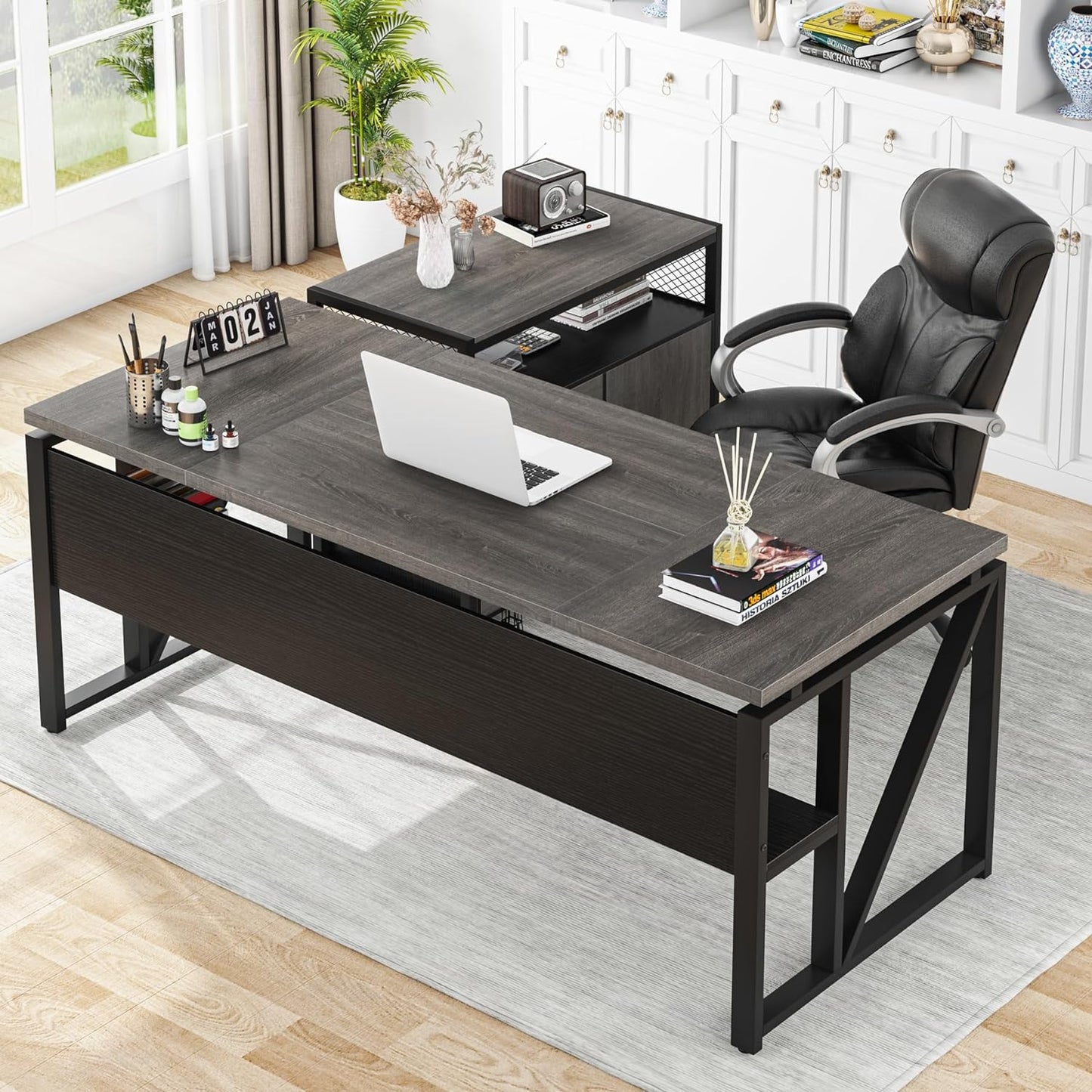 Knapp L Shape Executive Office Desk