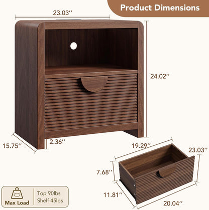 Brielle nightstand set of 2 – view 2