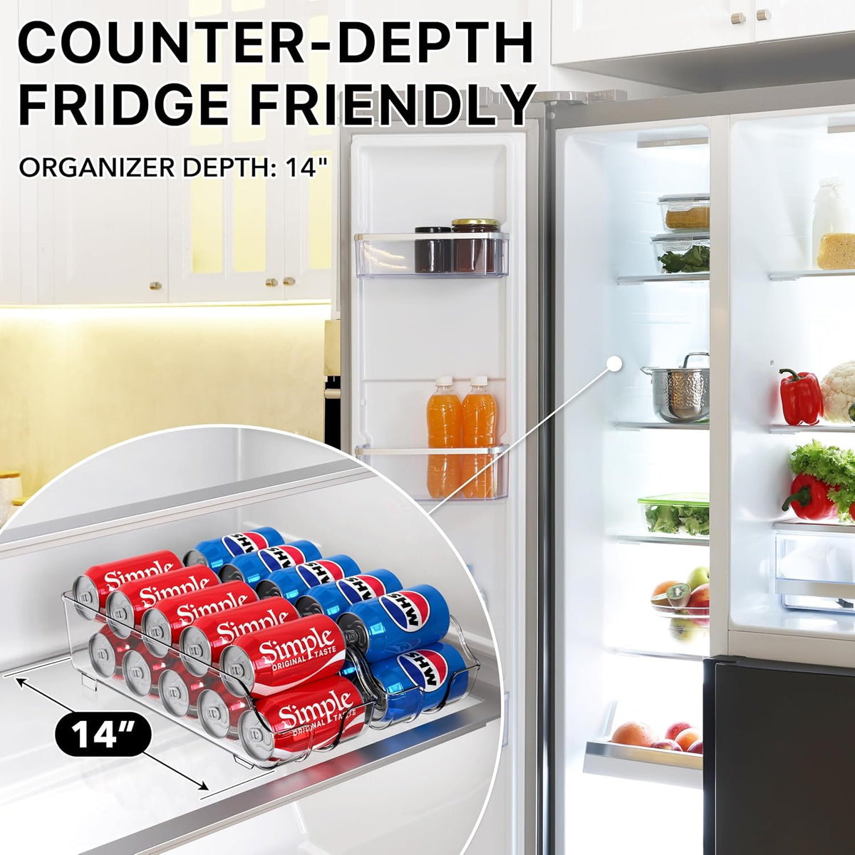 Jules Soda Can Fridge Dispenser