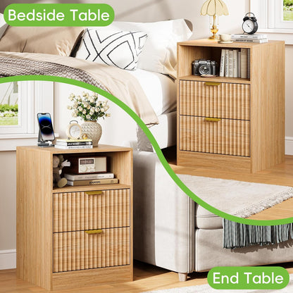 Lisette nightstand set of 2 – view 6