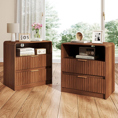 Saffron nightstand set of 2