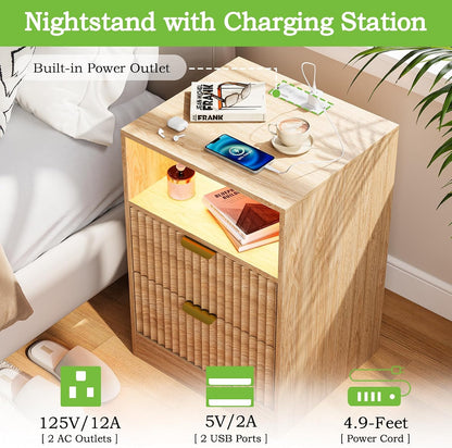 Lisette nightstand set of 2 – view 5