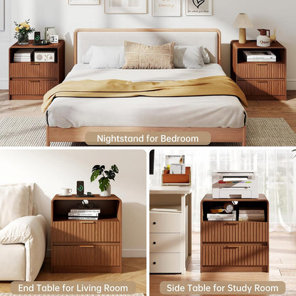Saffron nightstand set of 2 – view 7