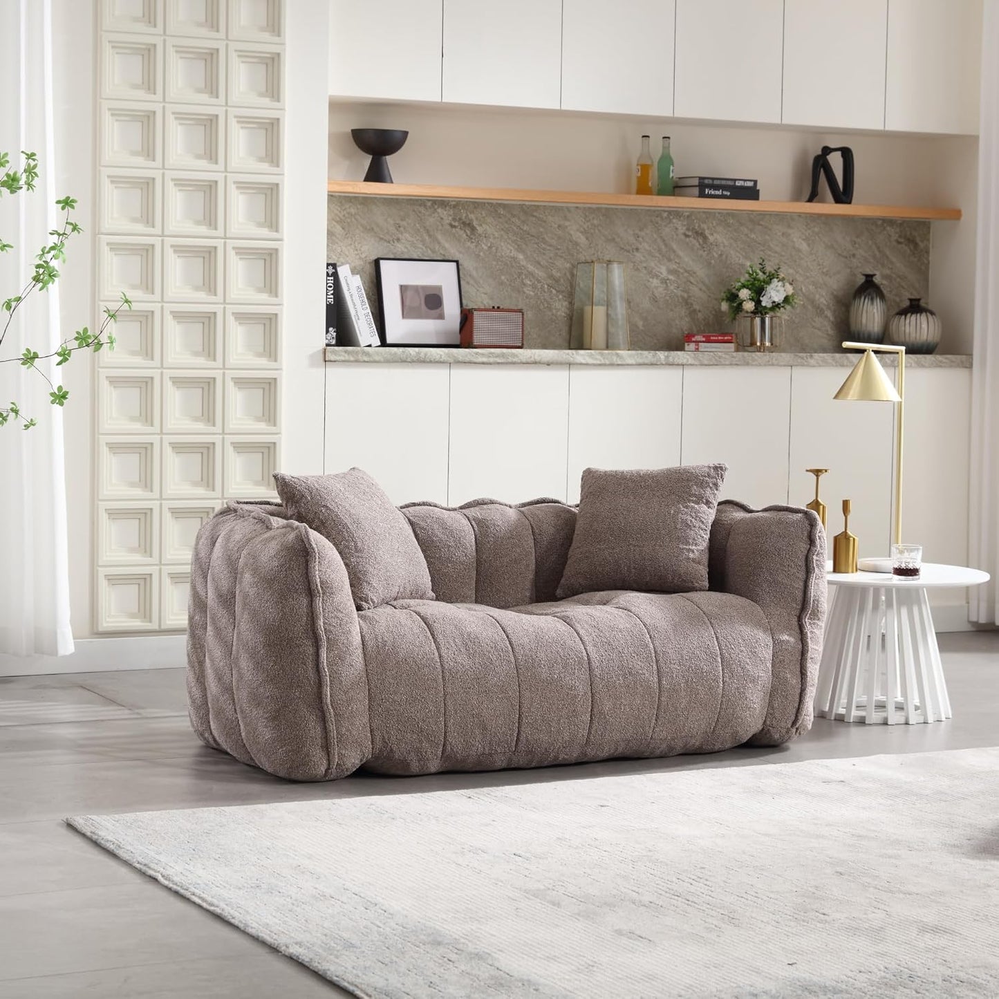 Ella Bean Bag Loveseat Sofa Couch